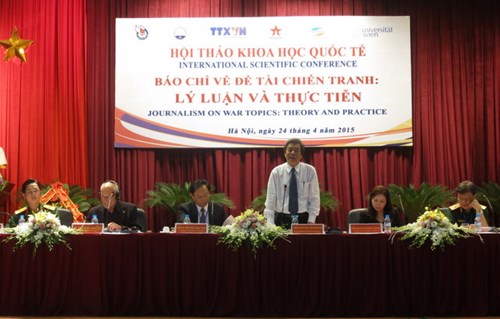 ກອງປະຊຸມປຶກສາຫາລືວິທະຍາສາດ “ ສື່ມວນຊົນ ກ່ຽວກັບຫົວເລື່ອງການສົງຄາມ:ທິດສະດີ ແລະ ພຶດຕິກຳຕົວຈິງ”